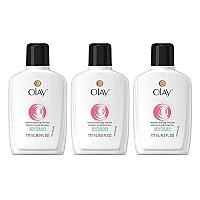 Face Moisturizer by Olay, 12-Hour Hydration with Aloe, Moisturizing Facial Lotion for Sensitive Skin - 6 Oz (Pack of 3) Packaging may Vary