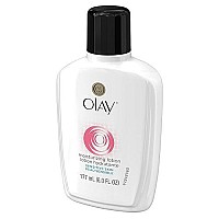 Face Moisturizer by Olay, 12-Hour Hydration with Aloe, Moisturizing Facial Lotion for Sensitive Skin - 6 Oz (Pack of 3) Packaging may Vary