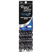 Foxy Silver - Weave - HH Deep Wave 10 inch - 100% Human Hair Weave in 280