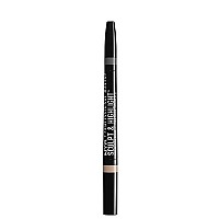 NYX PROFESSIONAL MAKEUP Sculpt and Highlight Brow Contour, Eyebrow Pencil, Black Golden