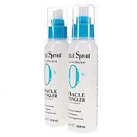 Original Sprout Miracle Detangler. All Natural Hair Moisturizer and Leave-In Conditioner Spray, 4 Ounces. 2 Pack. (Packaging May Vary)