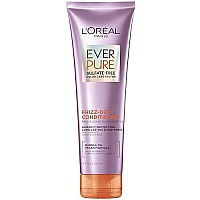 L'Oreal Paris EverPure Sulfate Free Frizz-Defy Conditioner, with Marula Oil, 8.5 Fl; Oz (Packaging May Vary)