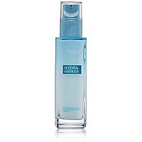 L'Oreal Paris Skincare Hydra Genius Daily Liquid Care Oil-Free Face Moisturizer for Normal to Dry Skin, Hyaluronic Acid Moisturizer for Face with Aloe Water and Hyaluronic Acid, 3.04 fl. oz.