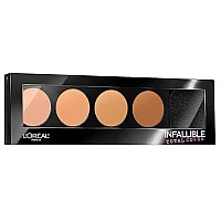 L'Oral Paris Infallible Total Cover Concealing and Contour Kit, 0.17 oz.