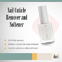 duri Cuticle Remover, Softens and Conditions Unwanted Cuticle for Easy Removal Professional and at Home Use, 0.45 Fl Oz Cosmetics