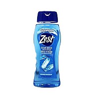 Zest Body Wash Ocean Breeze Invigorating 18 Ounce (532ml) (Pack of 2)