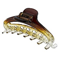 Camila Paris CP2381 French Hair Clip for Women, Small Narrow, Cristal, Girls Hair Claw Clips Jaw Fashion Durable and Styling Hair Accessories for Women, Strong Hold No Slip Grip, Made in France