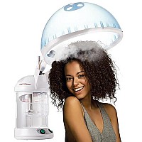 Red Pro Hair Therapy 2-in-1 Hair Steamer & Facial Steamer for Deep Cleaning, Designed for Personal Care at Home or Salon, Moisture Hair 6 X Effectively