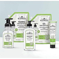 JR Watkins Gel Hand Soap, Aloe & Green Tea, 3 Pack, Scented Liquid Hand Wash for Bathroom or? Kitchen, USA Made and Cruelty Free, 11 fl oz