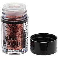 NYX Nyx professional makeup face & body glitter, copper, 0.08 ounce