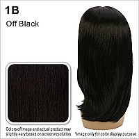 Vivica A Fox Hair Collection BP-Fendy Bang N Pony Yaki Texture New Futura Fiber, Color 1b, 6.8 Ounce