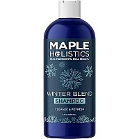 Sulfate Free Hard Water Shampoo - Deep Clarifying Shampoo for Build Up of Product and Minerals with Five Cleansing Mint Essential Oils for Replenishing Hydration and Hair Shine - Vegan & Cruelty Free