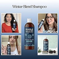 Sulfate Free Hard Water Shampoo - Deep Clarifying Shampoo for Build Up of Product and Minerals with Five Cleansing Mint Essential Oils for Replenishing Hydration and Hair Shine - Vegan & Cruelty Free