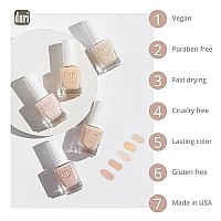 duri Nail Polish, 269 Ghost, Off White French Manicure Wedding Design Lacquer Sheer Coverage, 0.5 fl.oz.