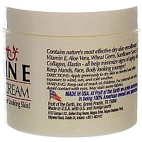 Fruit of the Earth Vitamin E Skin Care Cream 4 oz per Jar- Pack of 8