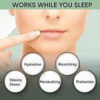 Moisturizing Green Tea Matcha Sleeping Lip Mask Balm, Younger Looking Lips Overnight, Best Solution For Chapped And Cracked Lips, Unique Lip Gloss Formula And Power Benefits Of Green Tea (Matcha)