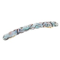 France Luxe Scalloped Long and Skinny Barrette - South Sea