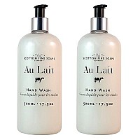 Scottish Fine Soaps Au Lait Liquid Hand Wash - 500ml/17.5 oz (2-Pack)