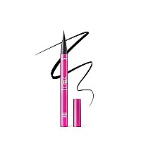 JOAH Line Up Liquid Eyeliner with Precision Felt Tip, Waterproof, Long Lasting, Smudge Proof Eye Liner, Black