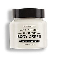 Beekman 1802 Whipped Body Cream, Vanilla Absolute - 8 oz - Pure Goat Milk Formula for Clear, Soft Skin - Good for Sensitive Skin - Cruelty Free