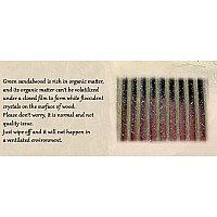 Louise Maelys Hair Comb Wooden Wide Tooth Comb for Curly Hair Detangling Sandalwood Comb