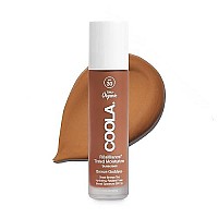 COOLA Organic Rosilliance BB Cream with SPF 30, Tinted Moisturizer Sunscreen & Foundation, Dermatologist Tested, Bronze Goddess, 1.5 Fl Oz