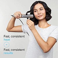 Paul Mitchell Pro Tools Express Ion Style+ 1 Ceramic Flat Iron, Adjustable Heat Settings, For Straightening + Curling