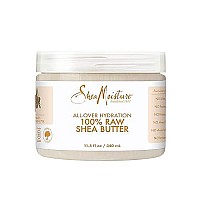 SheaMoisture All-Over Hydration for Ultra-Healing for Dry Skin 100% Raw Shea Butter 11.5 oz