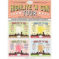 theBalm Highlighting & Makeup Conceal Powders 'N Contour Palette, Highlighters Shimmer, Matte, Bronzer, Blushes, Multicolor, 0.8 ounces