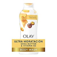 Olay Ultra Moisture Body Wash with Shea Butter, 22 fl oz