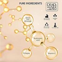 Dead Sea Collection Hyaluronic Acid Serum for Facial - Anti-Wrinkle and Anti Aging Face Skin Care - Pack of 1 (1.01 fl.oz)