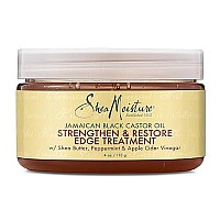 Shea Moisture Jamaican Black Castor Oil Strengthen & Restore Edge Treatment, 4 Oz, Pack of 2