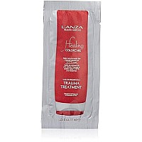 LANZA Healing ColorCare Trauma Treatment - Leave-in Bleach Damage Reconstructor Sample size, Refreshes, Repairs and Extends Color longevity up to 107%, With Triple UV & heat Protection (0.25 Fl Oz)