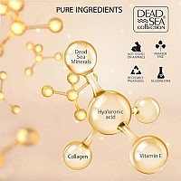 Dead Sea Collection Anti-Wrinkle Day Cream for Face with Hyaluronic Acid - Anti Aging - Skin Care with Sea Minerals - Nourishing, Moisturizer, Hydrating and Smoothing Face Cream (1.69 fl.oz)