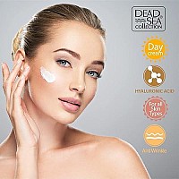 Dead Sea Collection Anti-Wrinkle Day Cream for Face with Hyaluronic Acid - Anti Aging - Skin Care with Sea Minerals - Nourishing, Moisturizer, Hydrating and Smoothing Face Cream (1.69 fl.oz)