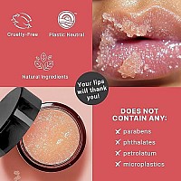 Organic Lip Scrub Berry - Lip Scrubs Exfoliator & Moisturizer, Lip Exfoliator Scrub, Sugar Lip Scrubs, Lip Sugar Scrub, Lip Care Products for Chapped Lips, Lip Scrubber, Lip Moisturizer for Dry Lips