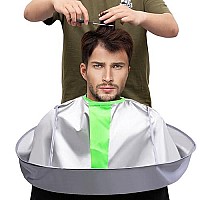 Familys Haircut Capes Umbrella for Adult/Kids Barber Salon Apron Keep Hair Off Clothes and Floor