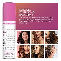 TRI Aerogel Hair Spray - Extra Hold, Free & Clear Hairspray Firm Hold for Women, Travel, Volume Fixer & Non-Sticky Hairspray Essentials, Flexible Hold Hairspray Bottle, Scented - (3oz, Pack of 2)