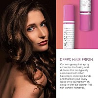 TRI Aerogel Hair Spray - Extra Hold, Free & Clear Hairspray Firm Hold for Women, Travel, Volume Fixer & Non-Sticky Hairspray Essentials, Flexible Hold Hairspray Bottle, Scented - (3oz, Pack of 2)