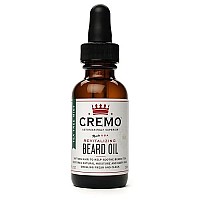 Cremo Beard Oil, Revitalizing Wild Mint, 1 fl oz - Restore Natural Moisture and Soften Your Beard To Help Relieve Beard Itch