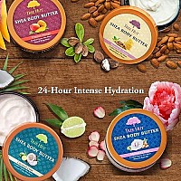 Tree Hut 24 Hour Intense Hydrating Shea Body Butter Tropical Mango, 7oz, Moisturizer with Pure Shea Butter for Nourishing Essential Body Care