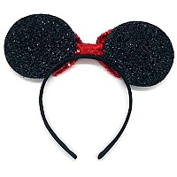 Red Mouse Ears, Rainbow Mouse Ears, Sparkly Mouse Ears, Mouse Ears, Electrical Parade Ears