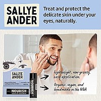 SALLYEANDER Nourish Under Eye Treatment for Dark Circles, Crow's Feet, Fine Lines, and Puffiness - Nourish, Moisturize & Gently Restore Tender Under Eye Skin - 100% Handmade