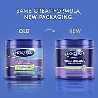 Noxzema Classic Clean Original Deep Cleansing Cream for Soft & Smooth Skin - Real Eucalytpus Extract Noxzema Moisturizing Cleansing Cream Face Wash, Soybean Oil Noxzema Cream Cleanser, 12 Oz Ea (Pack of 4)