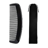 Exquisite Natural Ox Horn Hair Comb 100% Handmade Premium Quality Anti-Static Comb Without Handle (Type Standard tooth)