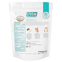 Epsoak Epsom Salt 10 lbs. (Qty. 2, 5 lb. Bags) Magnesium Sulfate USP