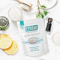 Epsoak Epsom Salt 10 lbs. (Qty. 2, 5 lb. Bags) Magnesium Sulfate USP