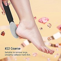 Diamancel Luxury Diamond Foot Buffer - 22 Large Foot Buffer - For Large Calluses, Rough Skin , Regular Maintenance