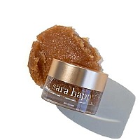 sara happ The Lip Scrub: Vanilla Bean Sugar Scrub, Exfoliating Lip Treatment, Moisturizer for Dry and Flaky Lips, Vegan, 0.5 oz