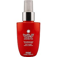 Vivitone Camellia Oil Vitamist 4.2 oz. - Leave-in treatment spray that repairs, Protects color from fading and prevents split ends, Detangles, softens and adds shine dry, dull and weak hair,